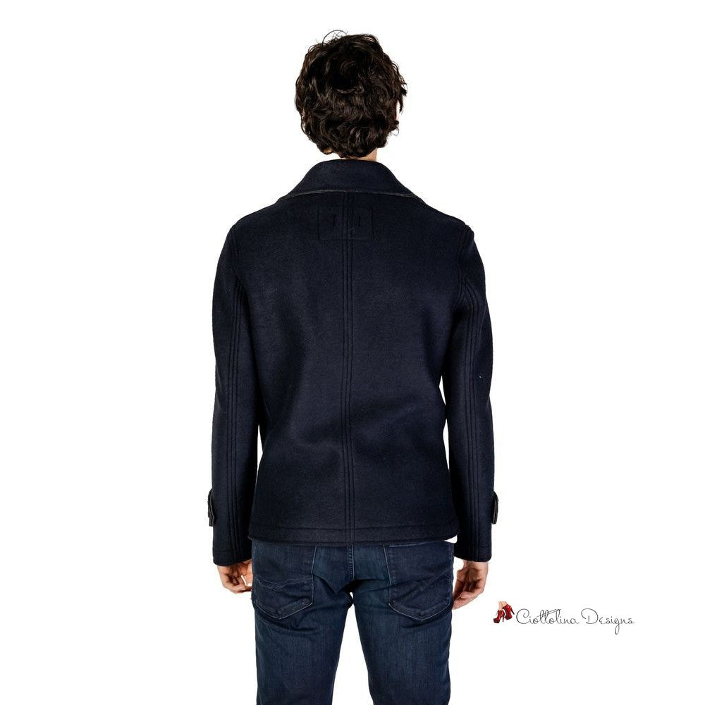 Blue Viscose Jacket