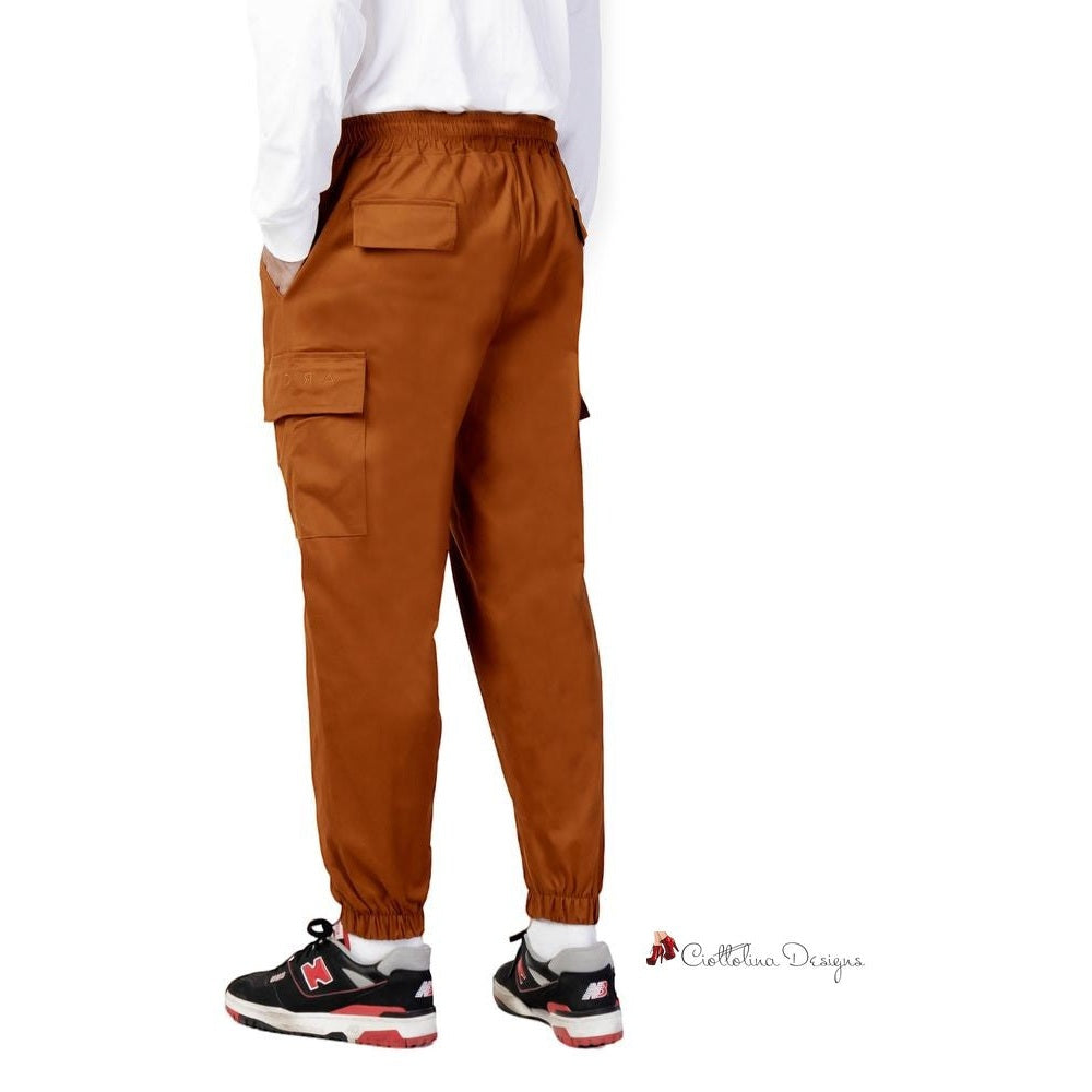 Red Cotton Jeans & Pant