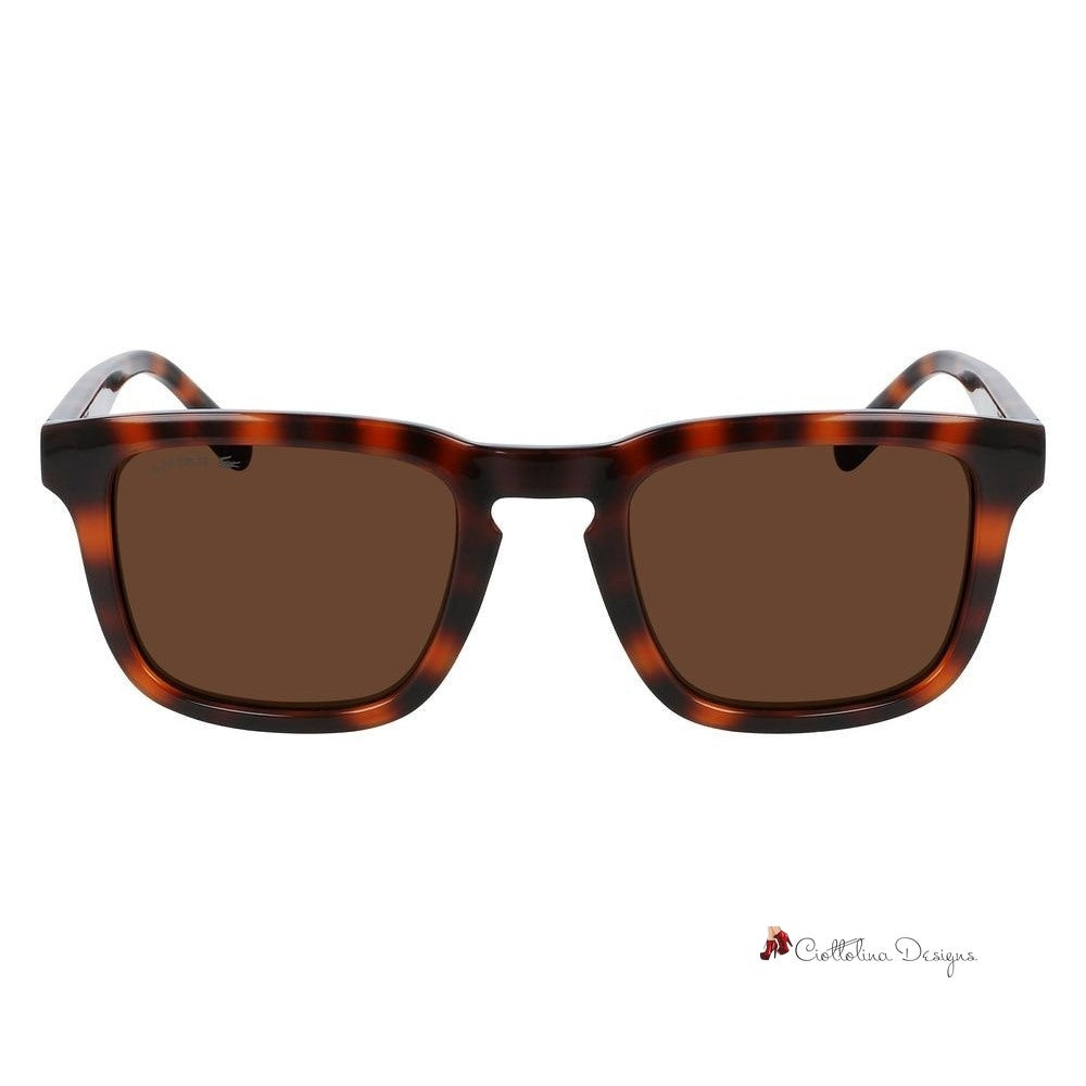 Brown Injected Sunglasses