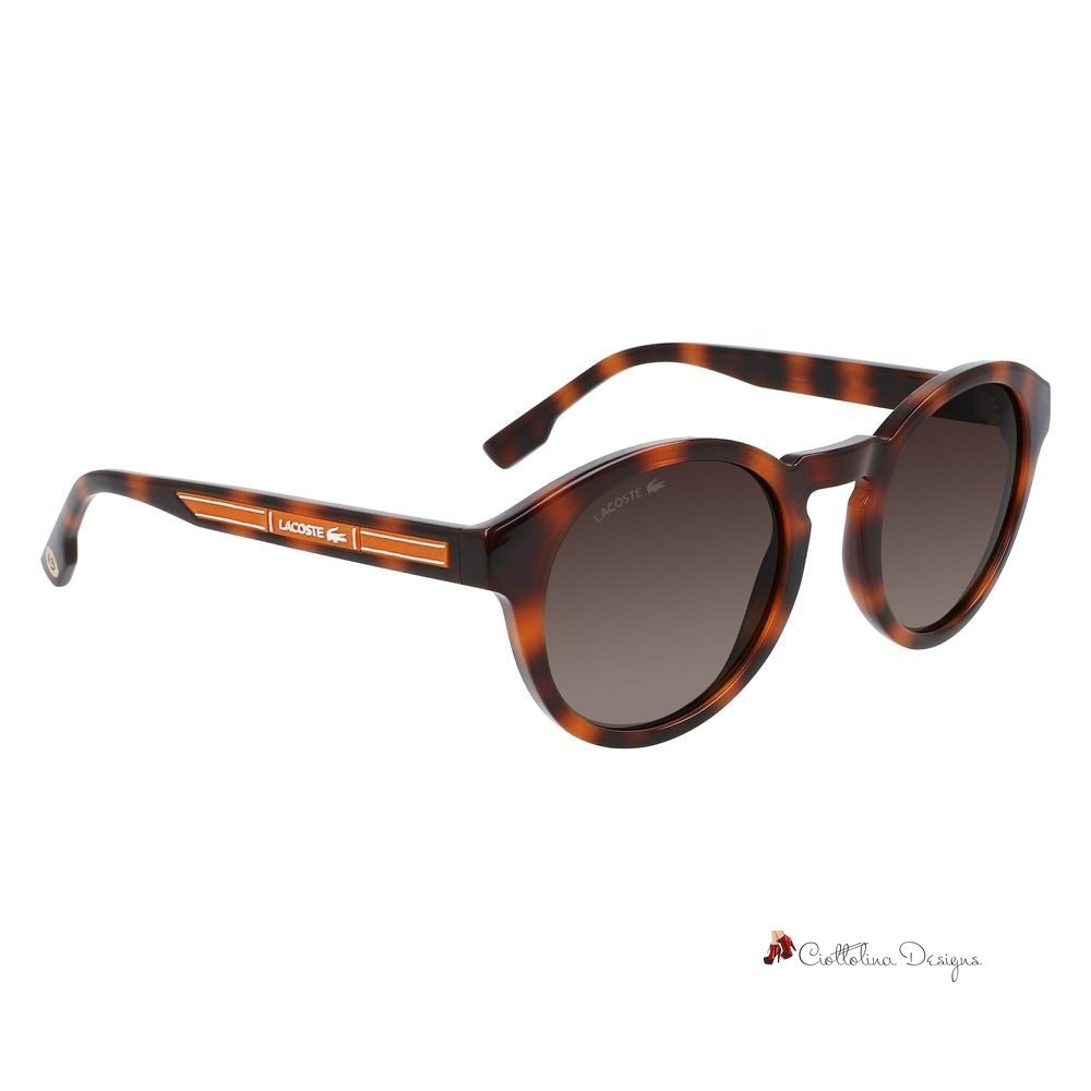 Brown Injected Sunglasses