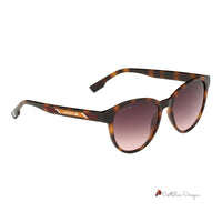 Brown Injected Sunglasses