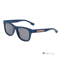 Blue Injected Sunglasses