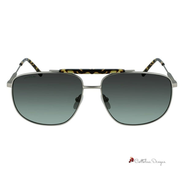 Gray Metal Sunglasses