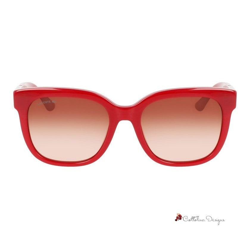 Red Acetate Sunglasses