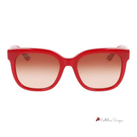 Red Acetate Sunglasses