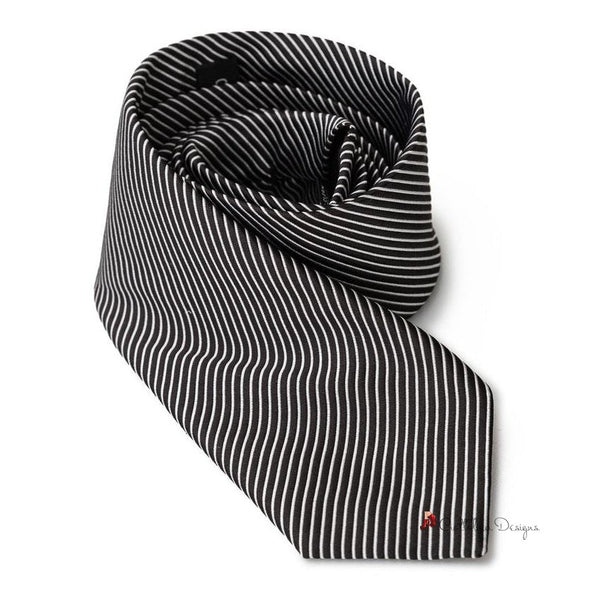 Black Silk Ties & Bowty