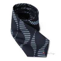 Blue Silk Ties & Bowty