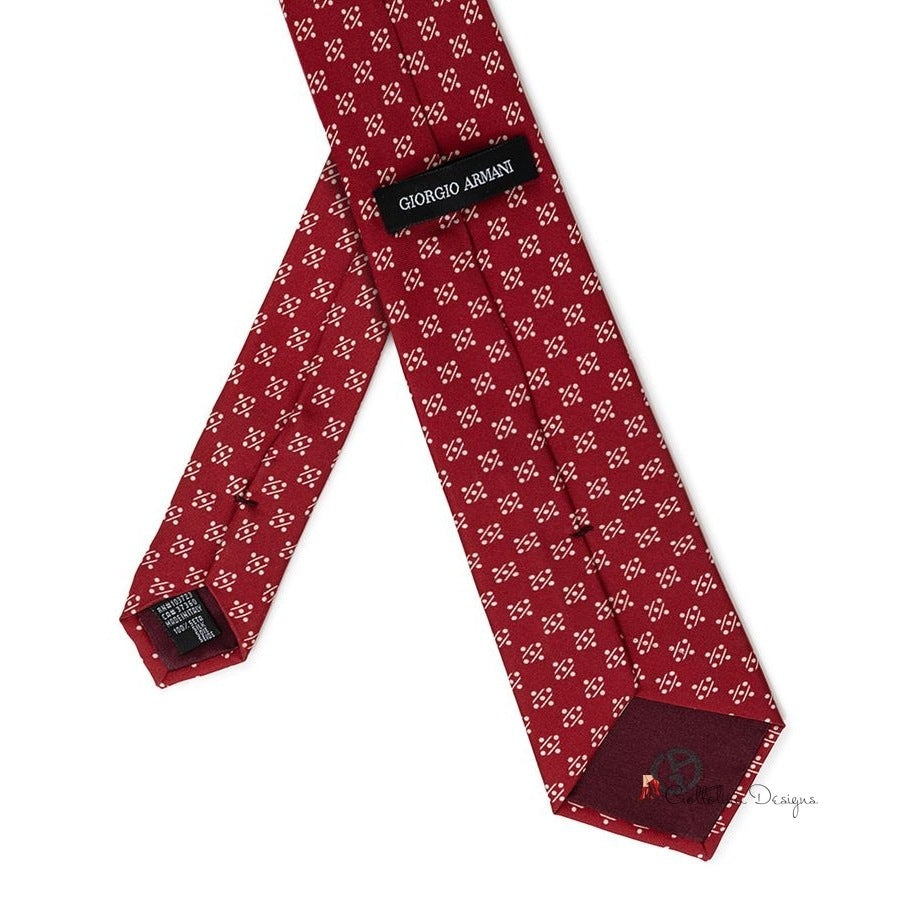 Red Silk Ties & Bowty