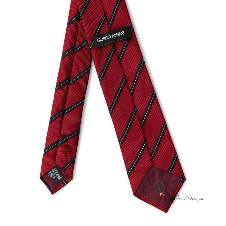 Red Silk Ties & Bowty