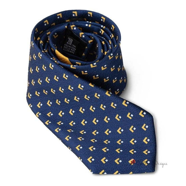 Blue Silk Ties & Bowty