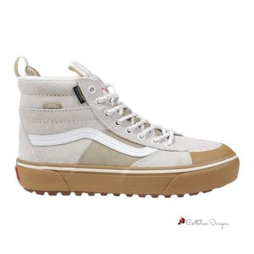 Beige Leather Sneaker