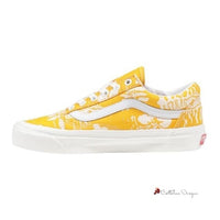 Yellow Fabric Sneaker