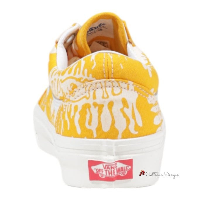 Yellow Fabric Sneaker