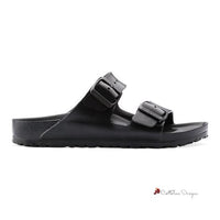 Black Polyester Sandal