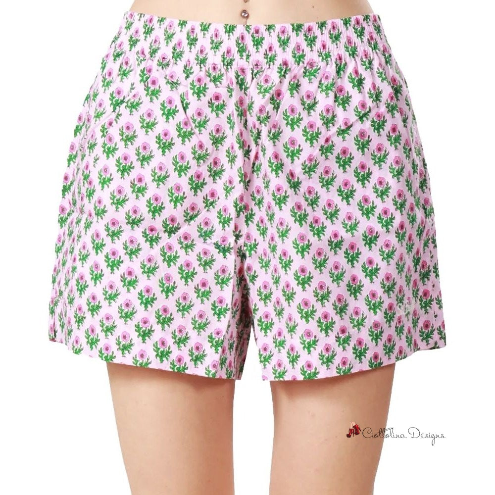 Pink Cotton Short