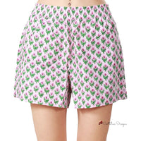 Pink Cotton Short