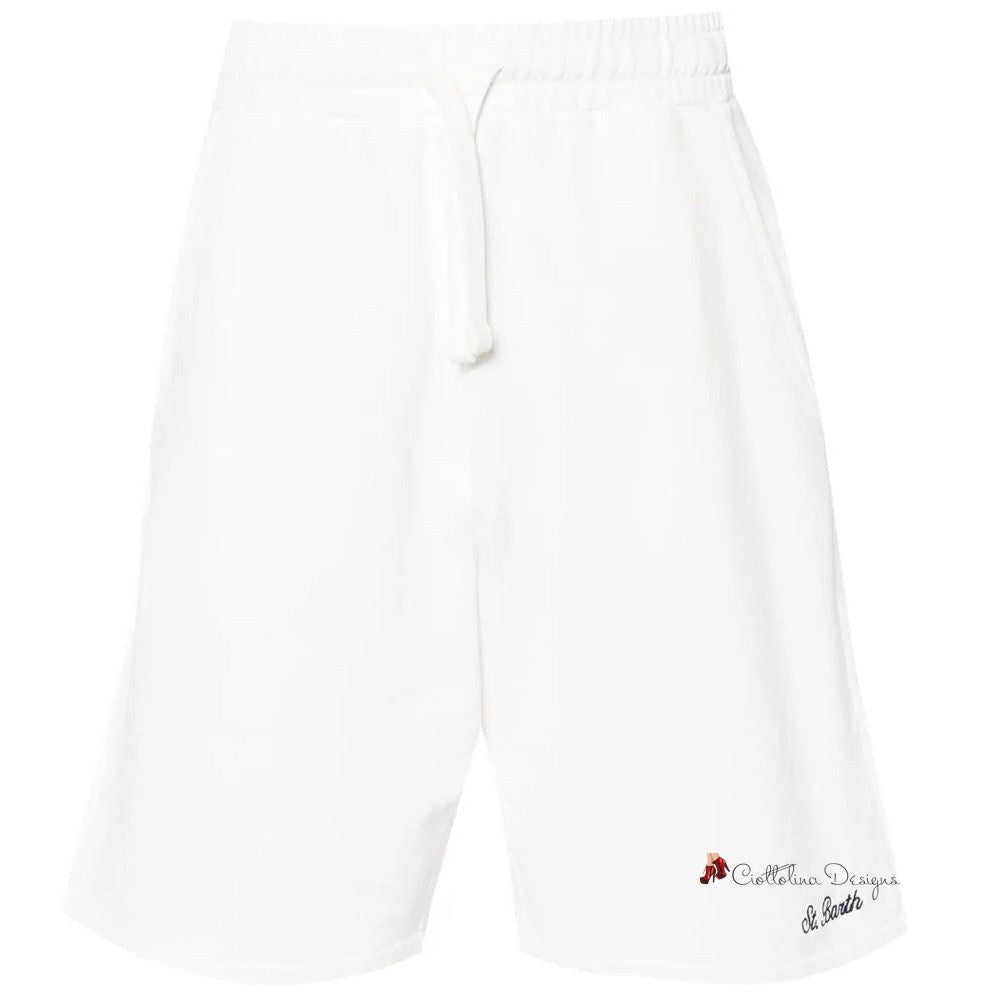 White Cotton Short