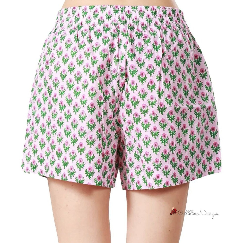 Pink Cotton Short