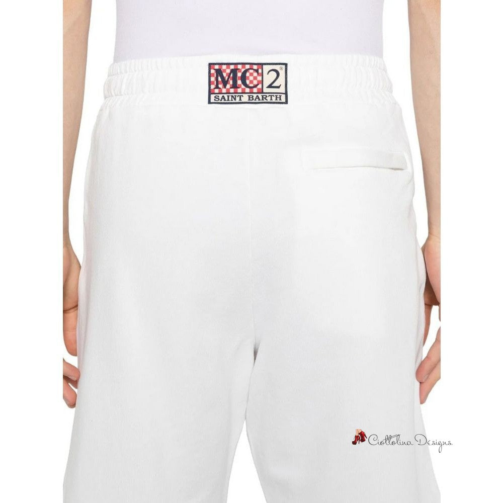 White Cotton Short