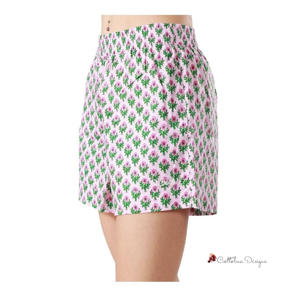 Pink Cotton Short