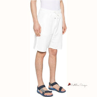 White Cotton Short