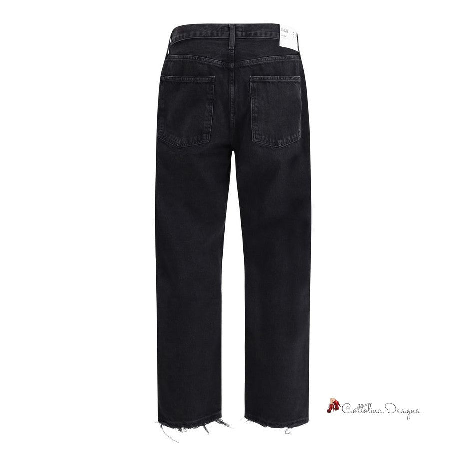 Mid Rise Loose Jeans