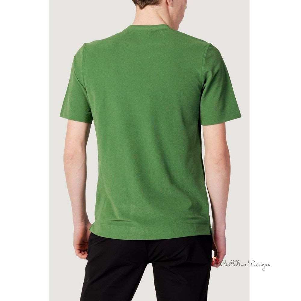 Green Polyester T-Shirt