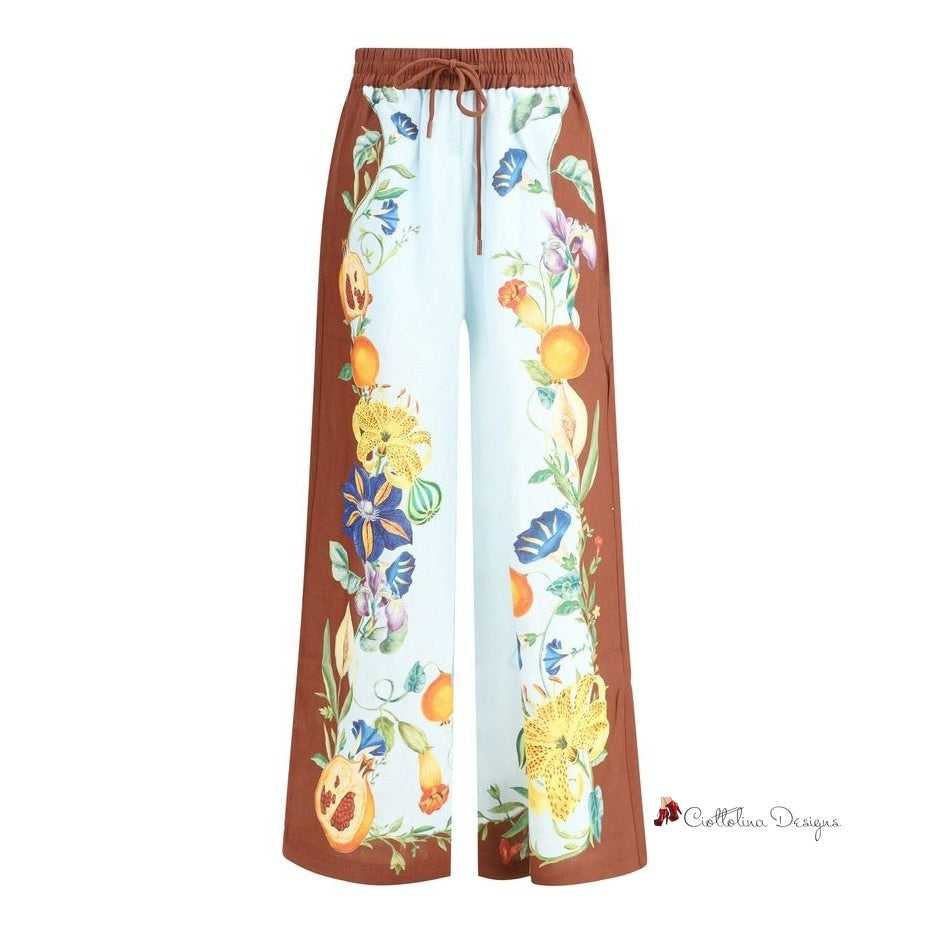 Dahlia Floral Pants