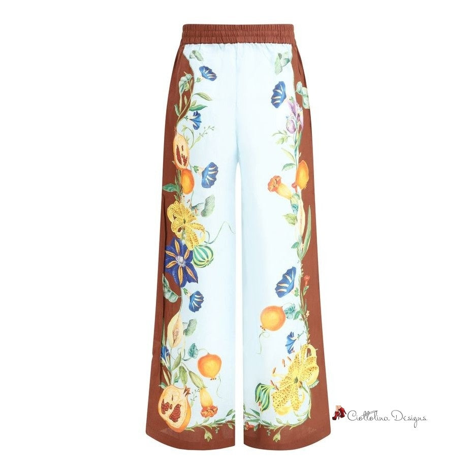 Dahlia Floral Pants