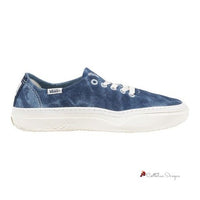 Blue Fabric Sneaker