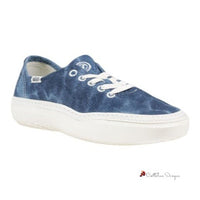 Blue Fabric Sneaker