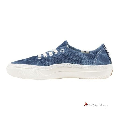 Blue Fabric Sneaker