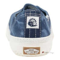 Blue Fabric Sneaker