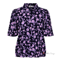 Purple Viscose Shirt