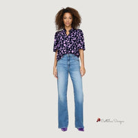 Purple Viscose Shirt