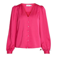 Pink Polyester Shirt