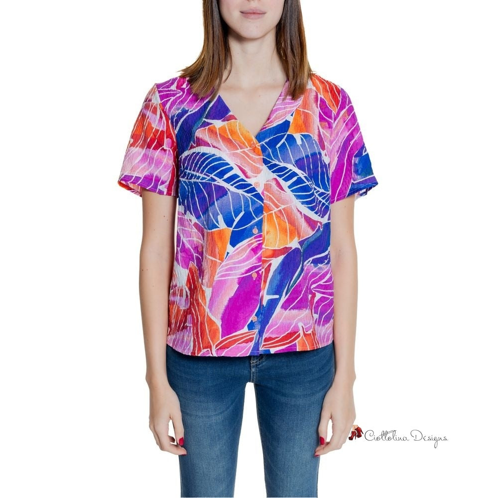 Multicolor Viscose Shirt