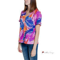 Multicolor Viscose Shirt