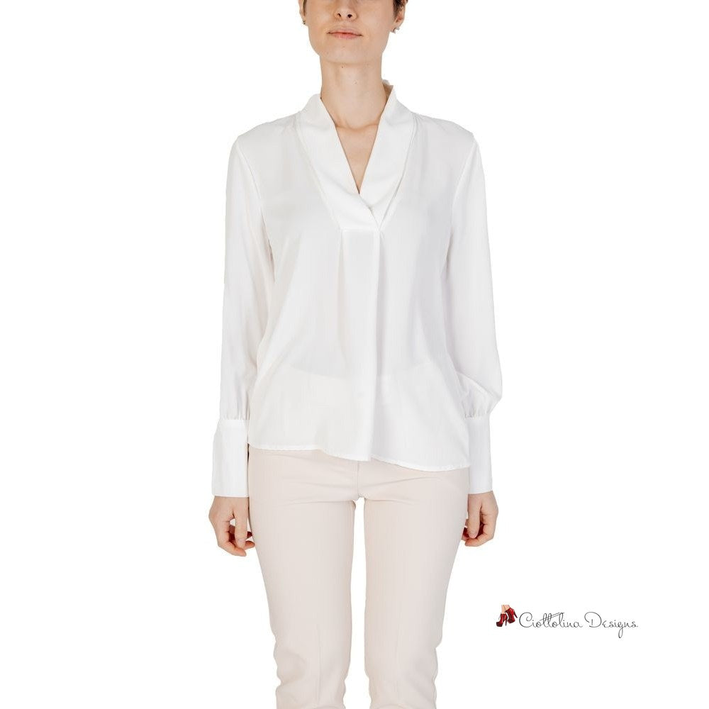 White Polyester Shirt