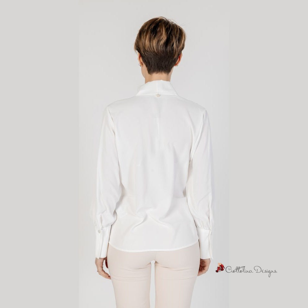 White Polyester Shirt