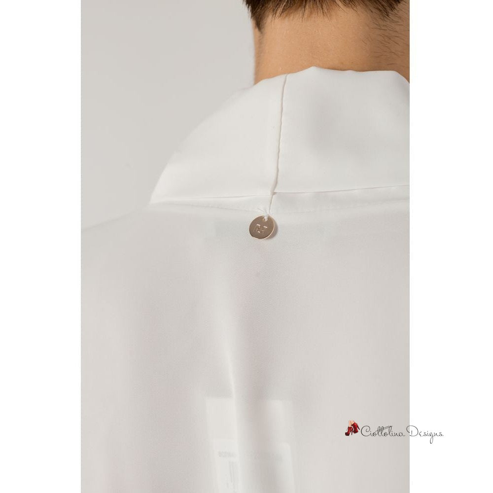 White Polyester Shirt