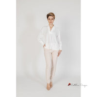 White Polyester Shirt