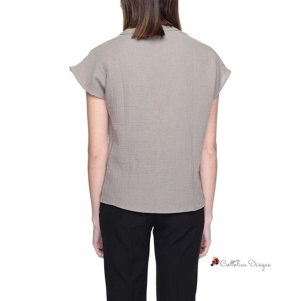 Gray Cotton Shirt