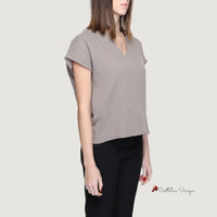 Gray Cotton Shirt