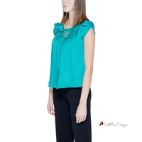 Green Polyester Shirt