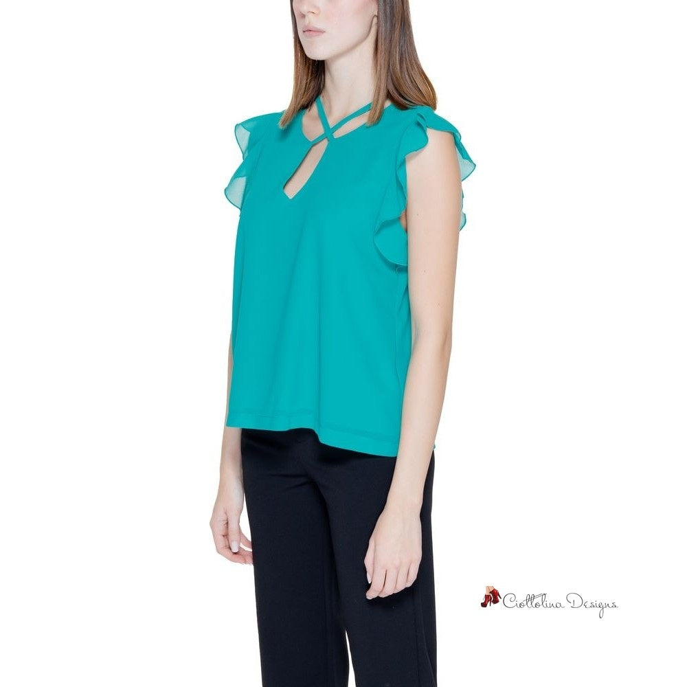 Green Polyester Shirt