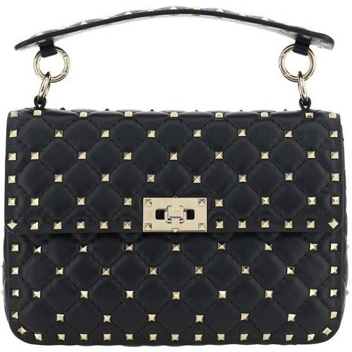 Rockstud Spike Leather Shoulder Bag