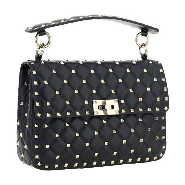 Rockstud Spike Leather Shoulder Bag