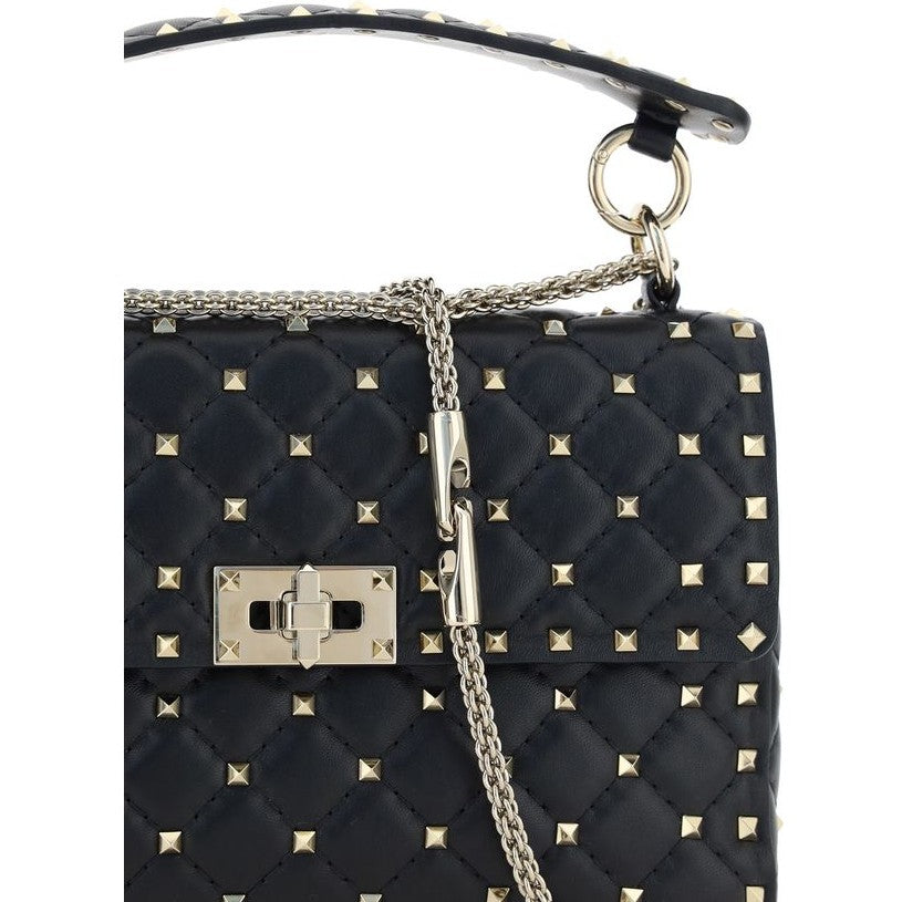 Rockstud Spike Leather Shoulder Bag