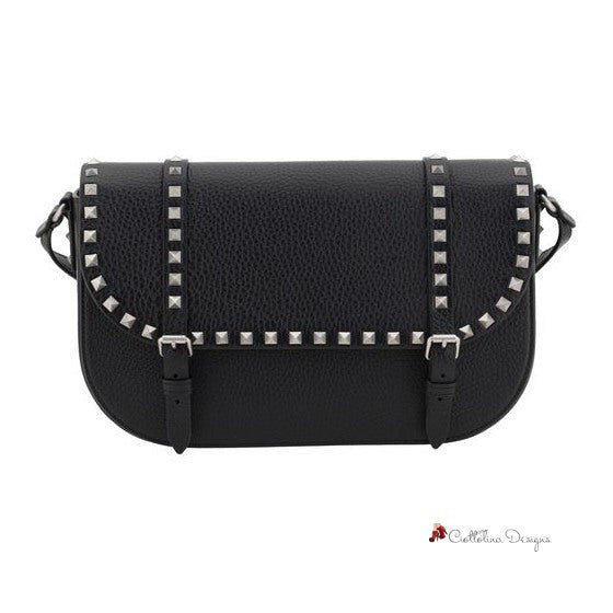 Rockstud Messenger Shoulder Bag